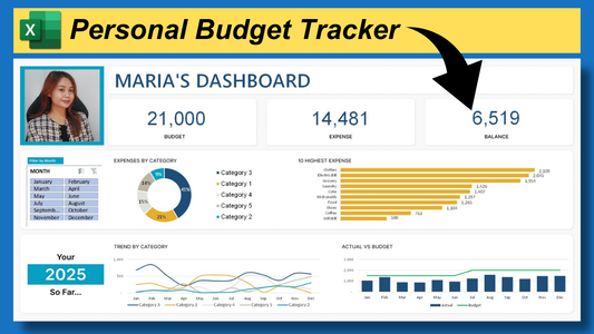 Personal Budget Dashboard